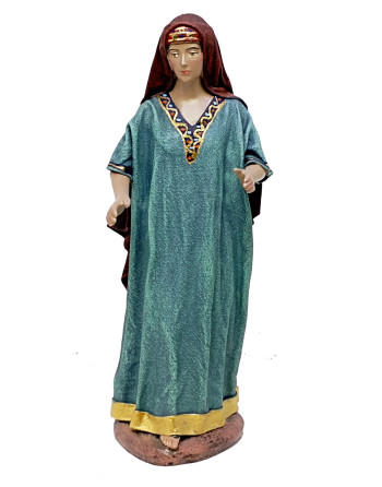 Beduina vestido azul.