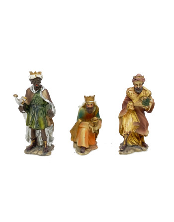 Reyes Magos adorando.