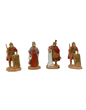 Rey Herodes con 3 soldados....