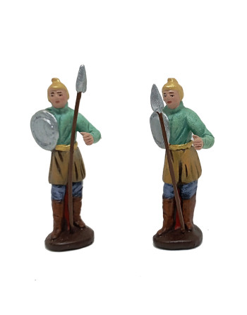 Soldados Romanos en barro 7cm