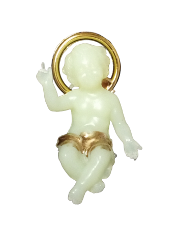 Niño Jesús de fosforo. 4cm