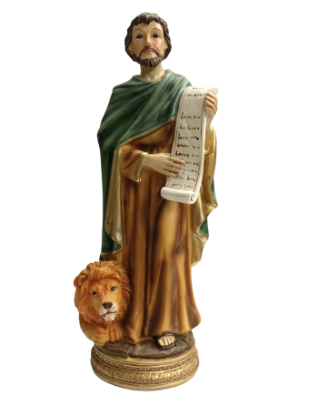 Estatua figura de San Marcos