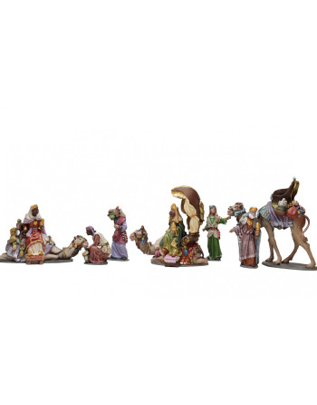 Grupo de reyes adorando 7...