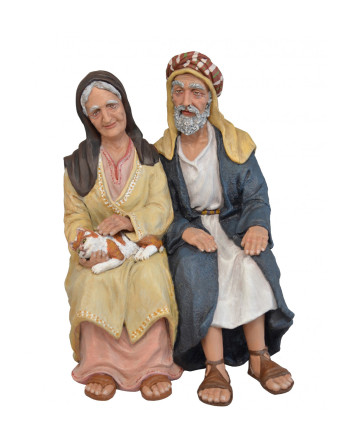 Ancianos para el Belén 24cm