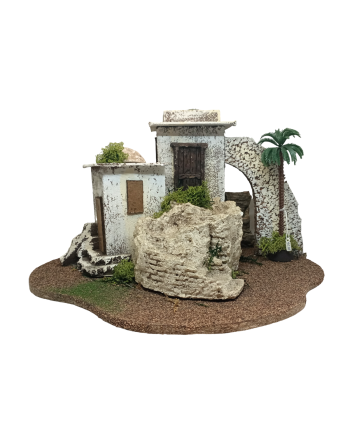 Casa con escalera. D59662