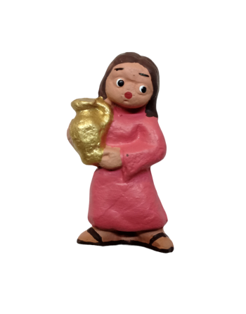 Pastora con cántaro para el...
