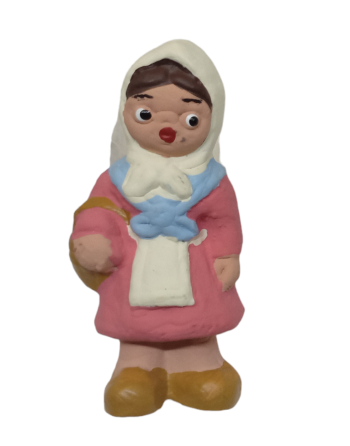 Pastora barro 4cm para el...