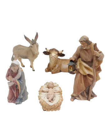 Figuras de Belen en talla...