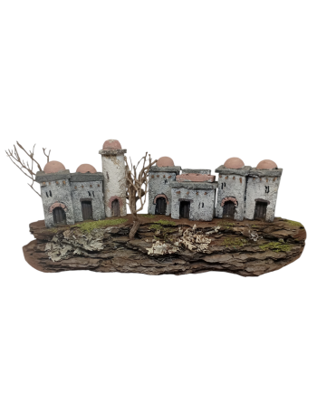Pueblos corcho miniatura...