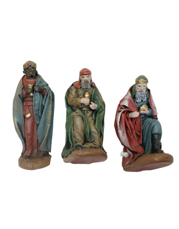 Figuras Reyes Magos Adorando