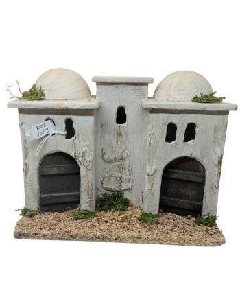Casa de madera para el Belén.