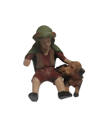 Niño para el Belén en barro