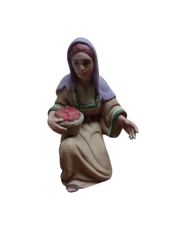 Pastora adorando. 11cm....