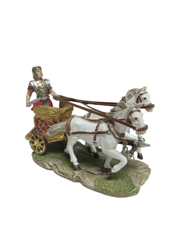 Cuadriga resina para el belén