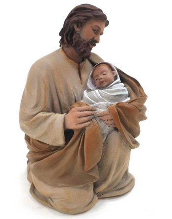 José con el niño Jesús