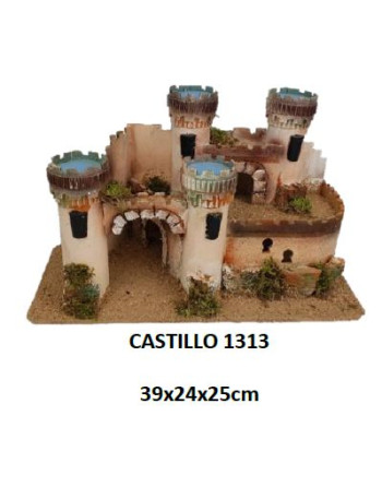 Castillo 4 torres redondas...