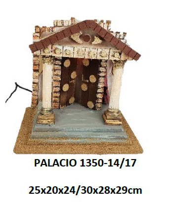 Palacio pequeño 20x20x30 cm.