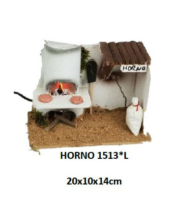 Horno panaderia con luz...