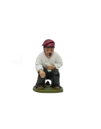 Cagón caganer para el Belén.