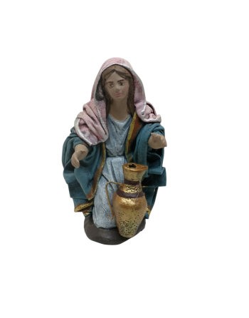 Figura Pastora adorando...