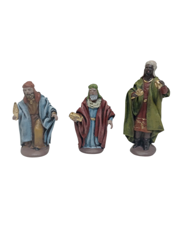 Reyes Magos Adorando barro...