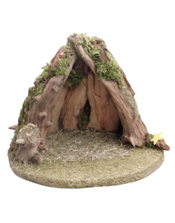 Portales de belén en madera