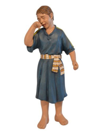 Niño llorando para el belén