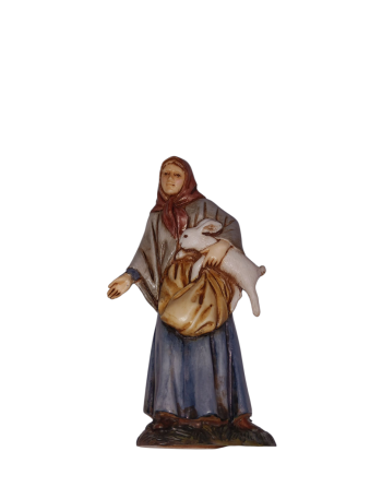 Pastora con conejo para el...
