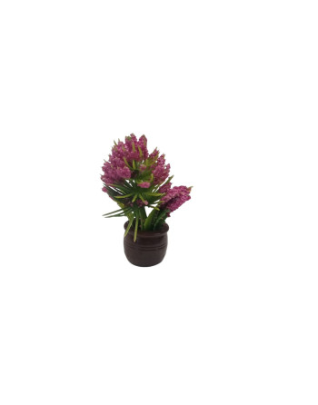 Florero con flores en...
