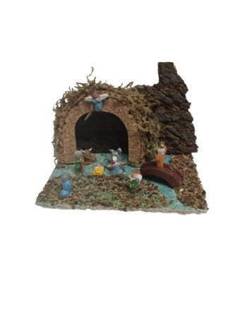 Mini Belen completo con fig...