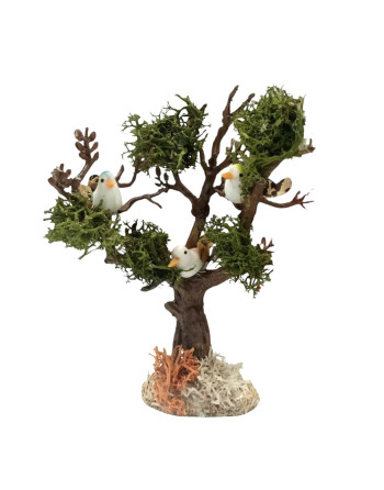 Árbol con pájaros para el...