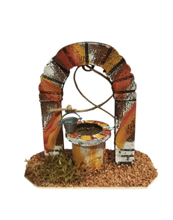 Pozo de corcho para el Belén