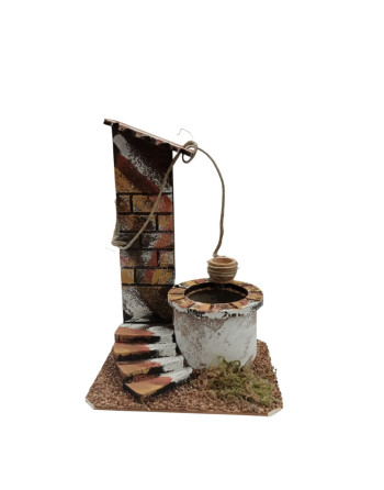 Pozo de corcho para el Belén