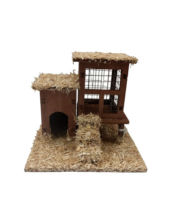 Corrales madera para Belenes