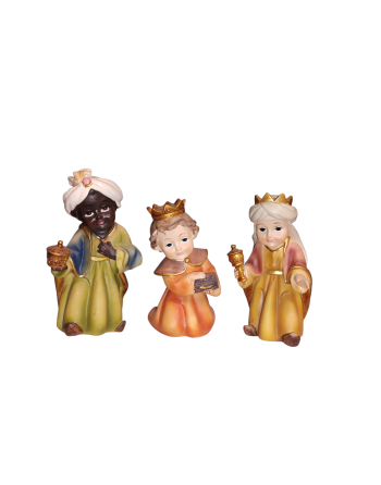 Reyes magos resina belén...