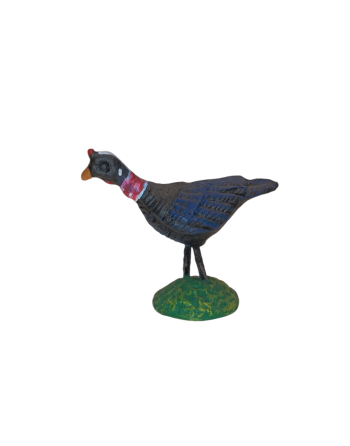 Pavo en barro para el belén