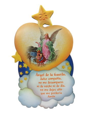 Cuadro de madera Ángel de...