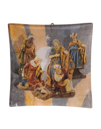 Plato con nacimiento