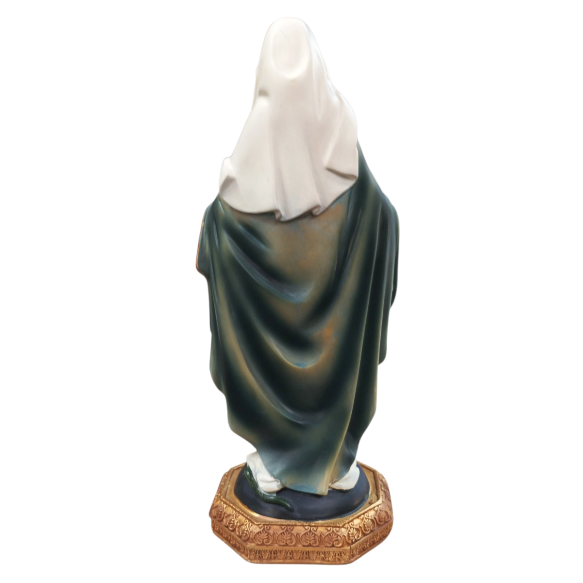Imagen Virgen Milagrosa en resina pintada a mano en dos tamaños: 11cm y ...