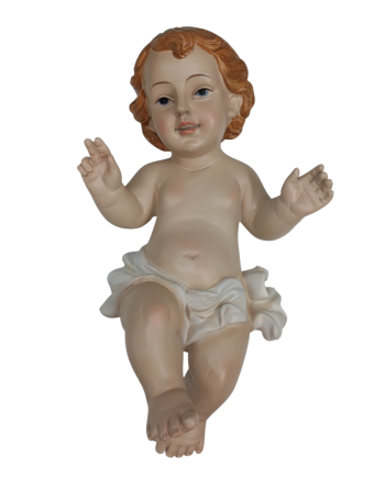 Niño Jesús en resina 21cm