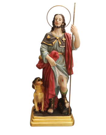 Imagn estatua de San Roque