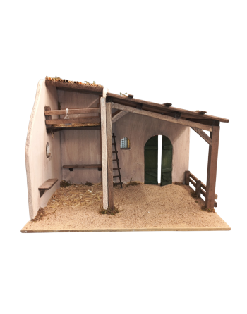 Casas madera para el belén