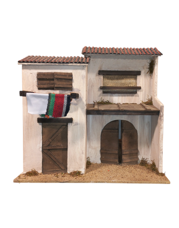 Casas de madera para el belén