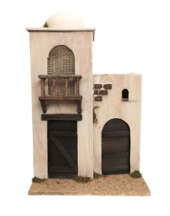 casas de madera para el belén