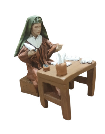 Escribano con mesa para el...