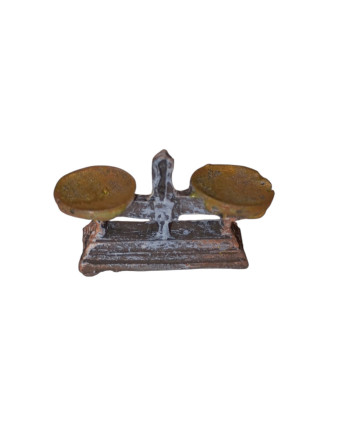 Balanza miniatura para belenes