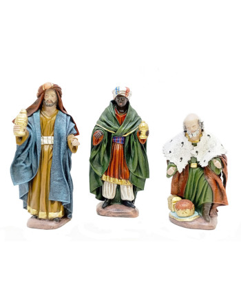 Figuras Reyes Magos Adorando