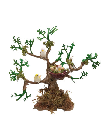 Árbol con pájaros para el...