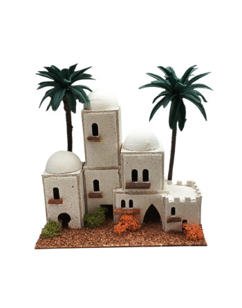 Casas miniatura para el belén