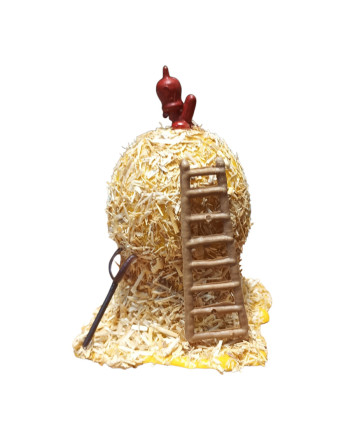 Pajar miniatura para el belén
